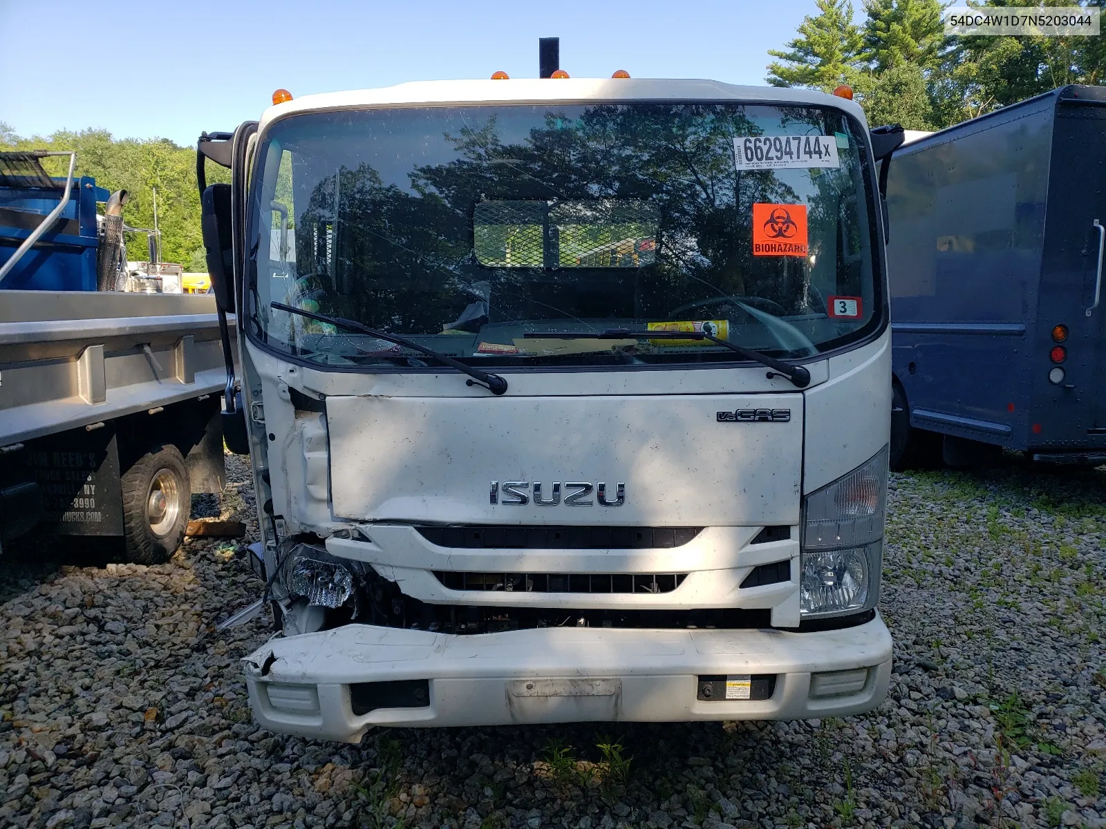 2022 Isuzu Npr Hd VIN: 54DC4W1D7N5203044 Lot: 66294744