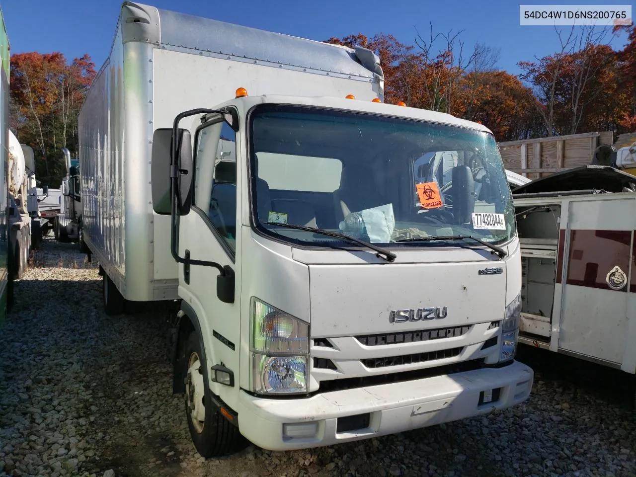 54DC4W1D6NS200765 2022 Isuzu Npr Hd