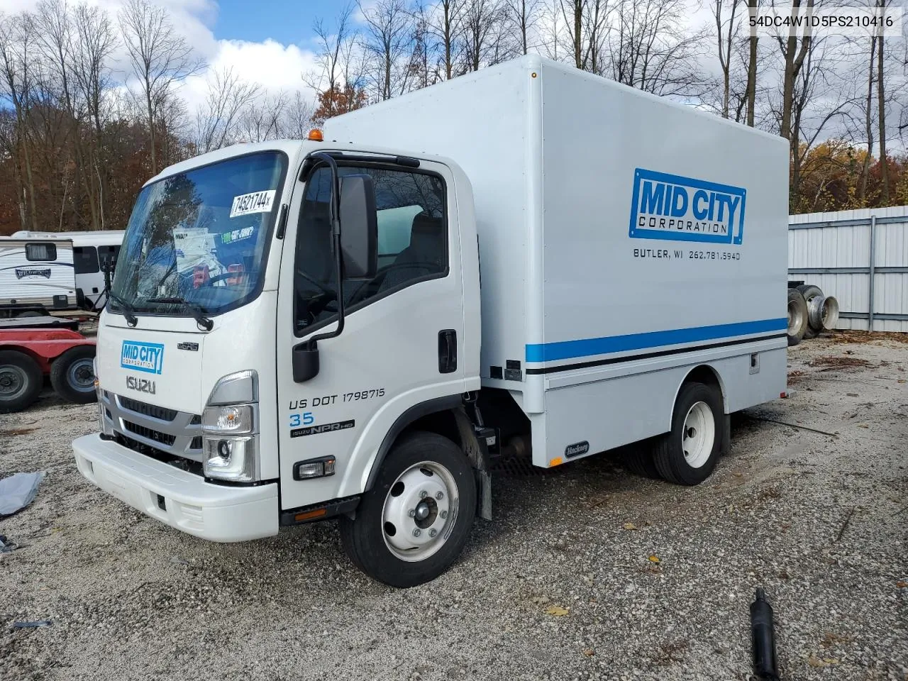 54DC4W1D5PS210416 2023 Isuzu Npr Hd