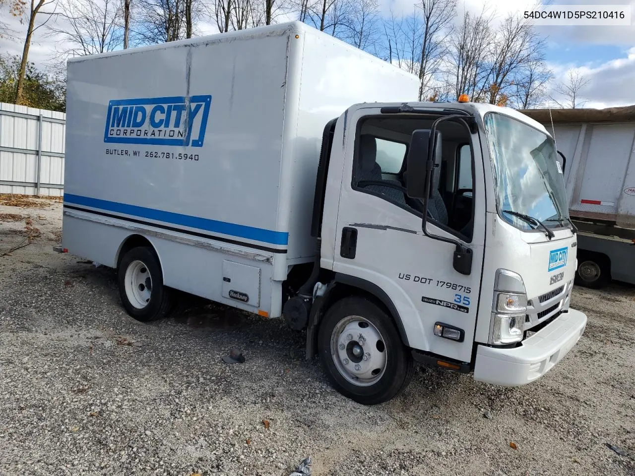 2023 Isuzu Npr Hd VIN: 54DC4W1D5PS210416 Lot: 74521744