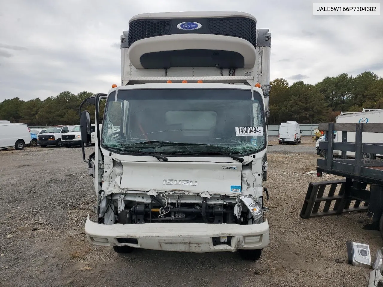 2023 Isuzu Nrr VIN: JALE5W166P7304382 Lot: 74800494