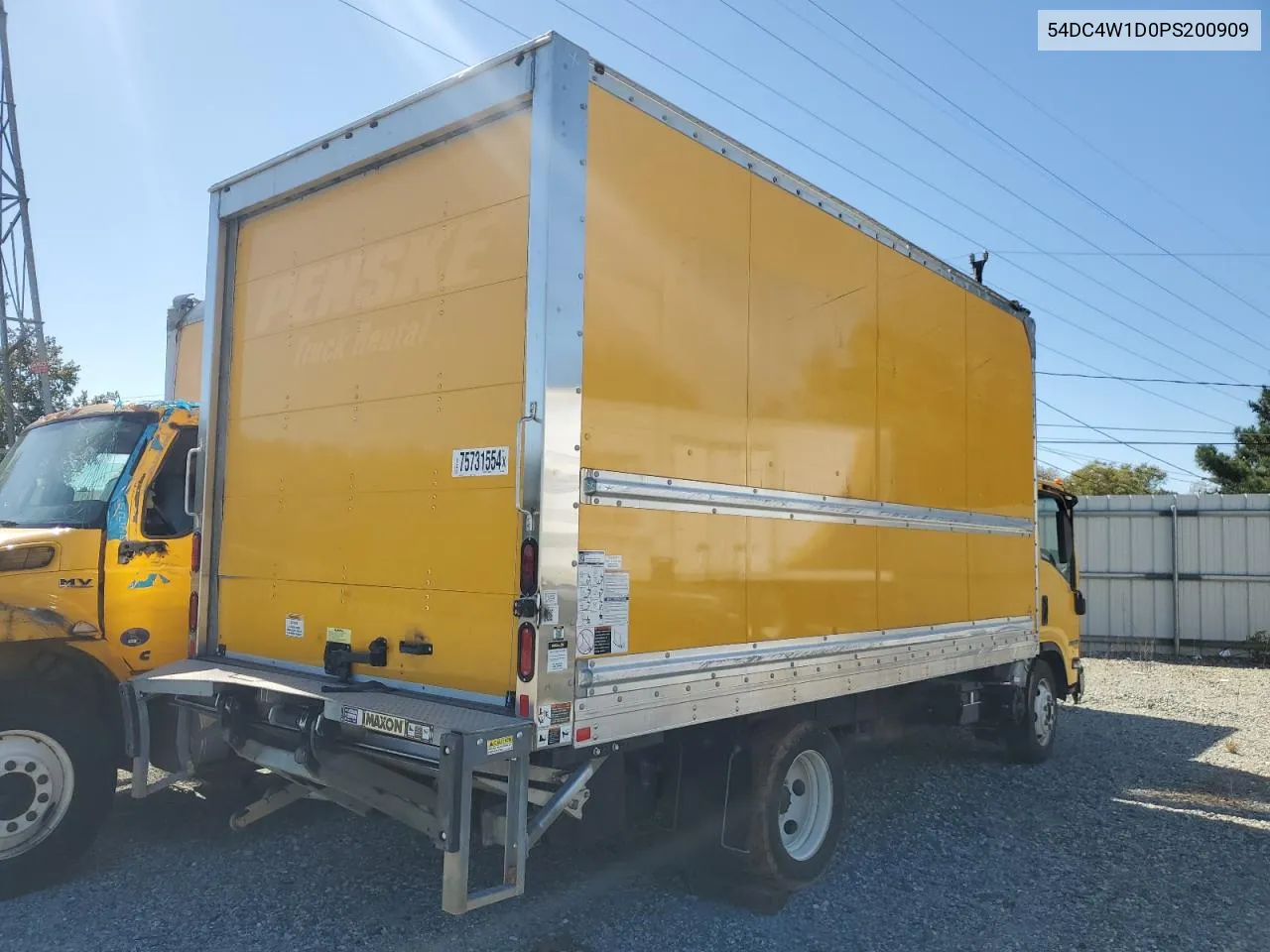 2023 Isuzu Npr Hd VIN: 54DC4W1D0PS200909 Lot: 75731554