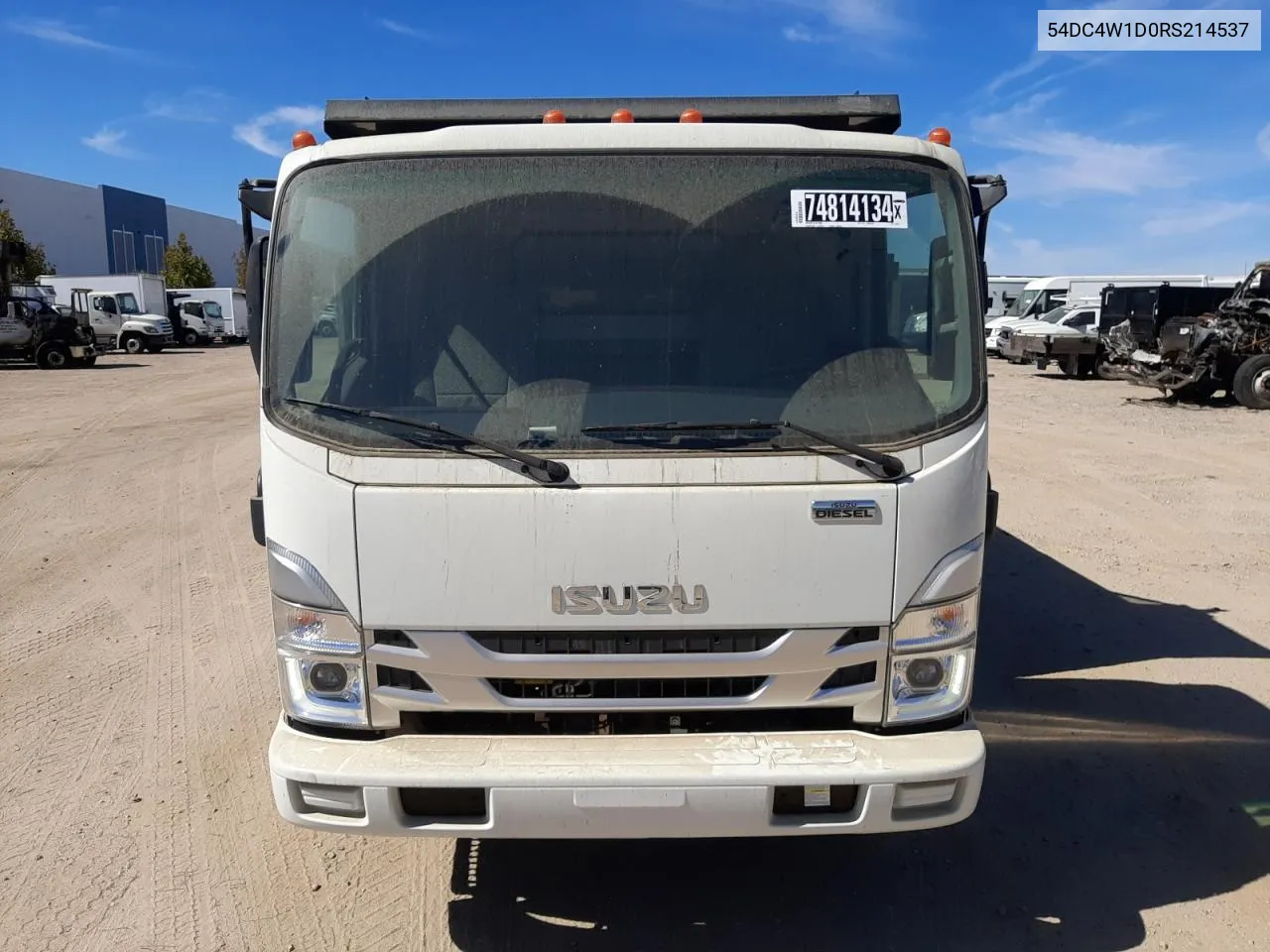 2024 Isuzu Npr Hd VIN: 54DC4W1D0RS214537 Lot: 74814134