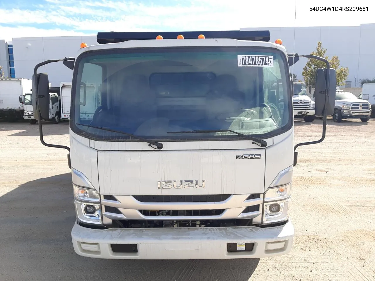 2024 Isuzu Npr Hd VIN: 54DC4W1D4RS209681 Lot: 78478574