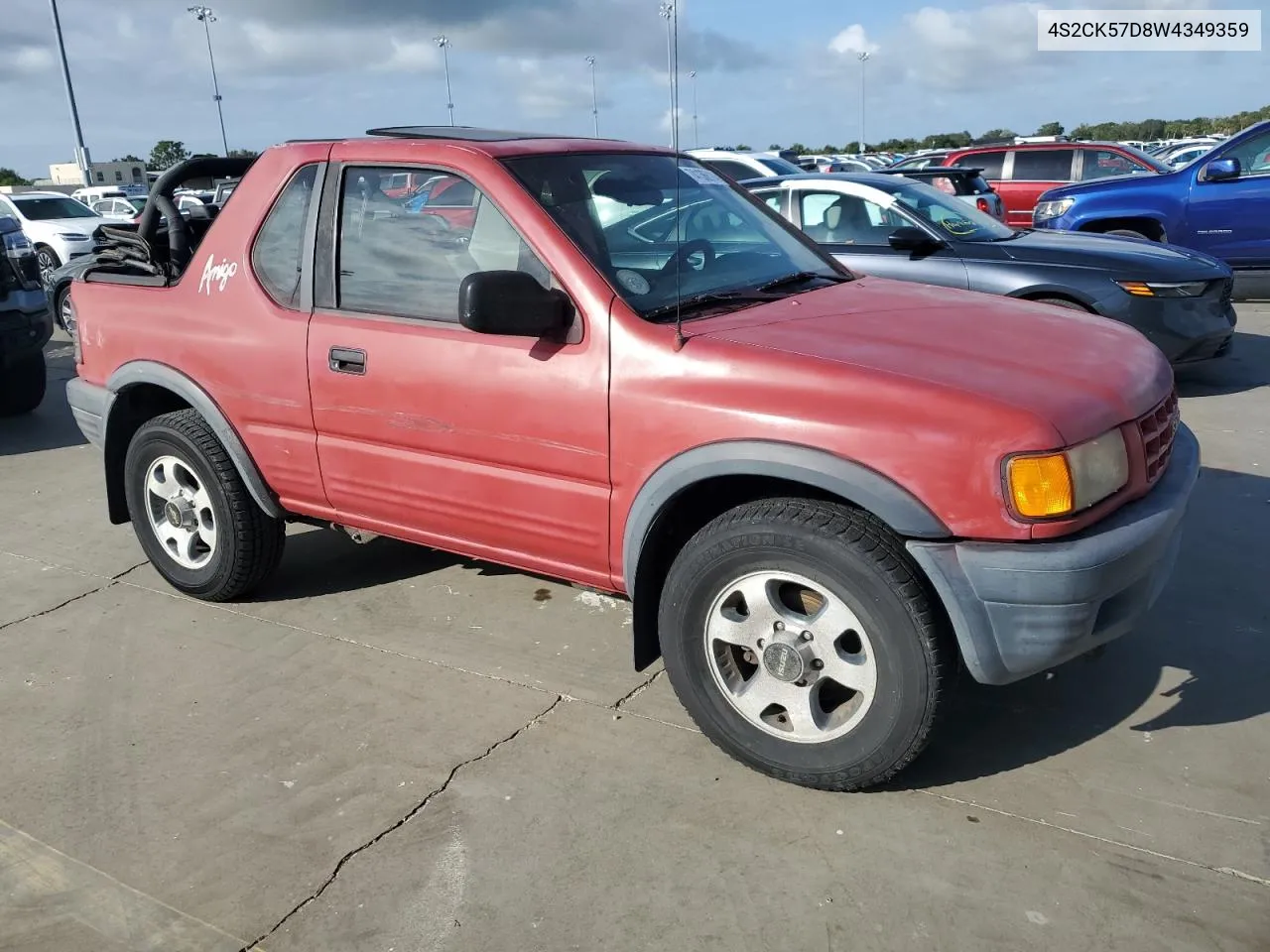 4S2CK57D8W4349359 1998 Isuzu Amigo