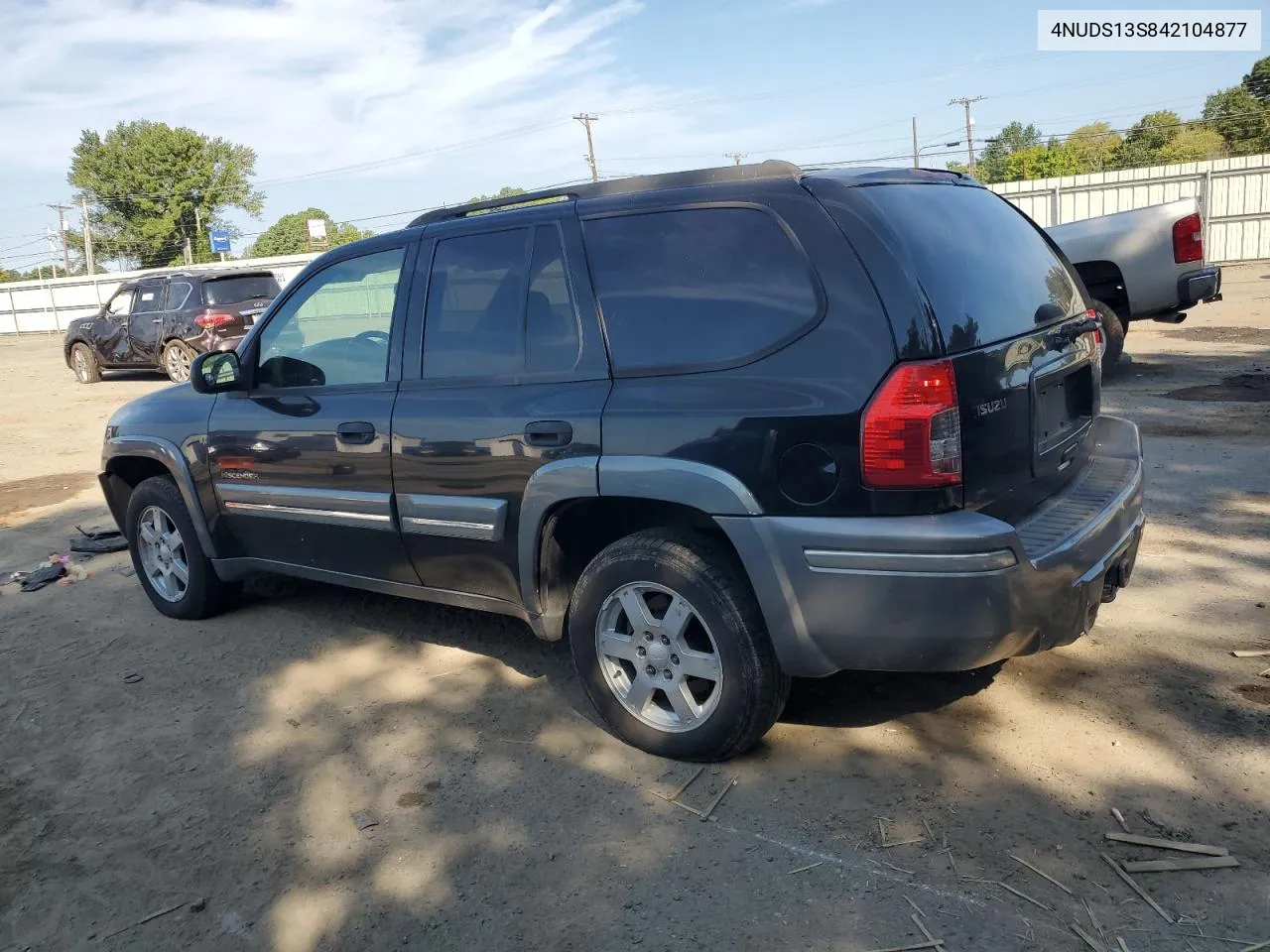 2004 Isuzu Ascender S VIN: 4NUDS13S842104877 Lot: 67670974