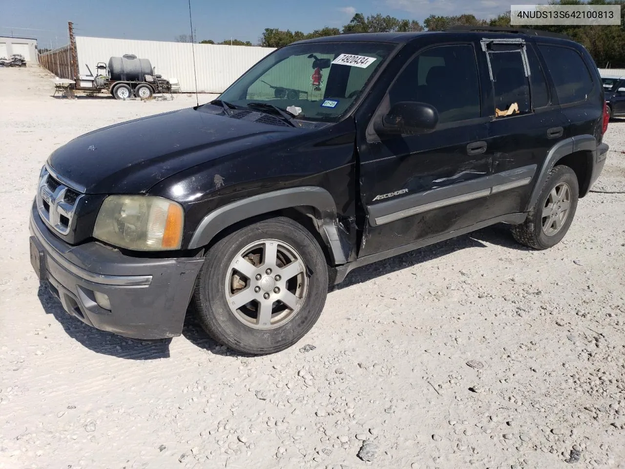 2004 Isuzu Ascender S VIN: 4NUDS13S642100813 Lot: 74920434