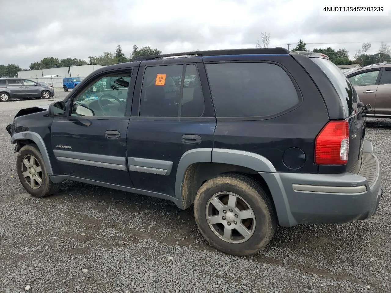 2005 Isuzu Ascender S VIN: 4NUDT13S452703239 Lot: 72991774