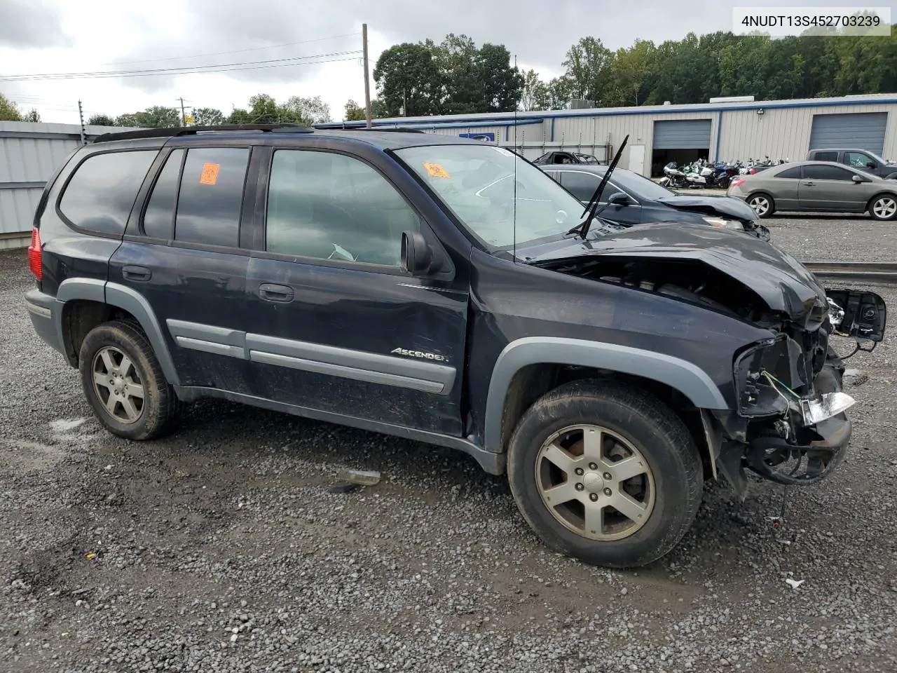 2005 Isuzu Ascender S VIN: 4NUDT13S452703239 Lot: 72991774