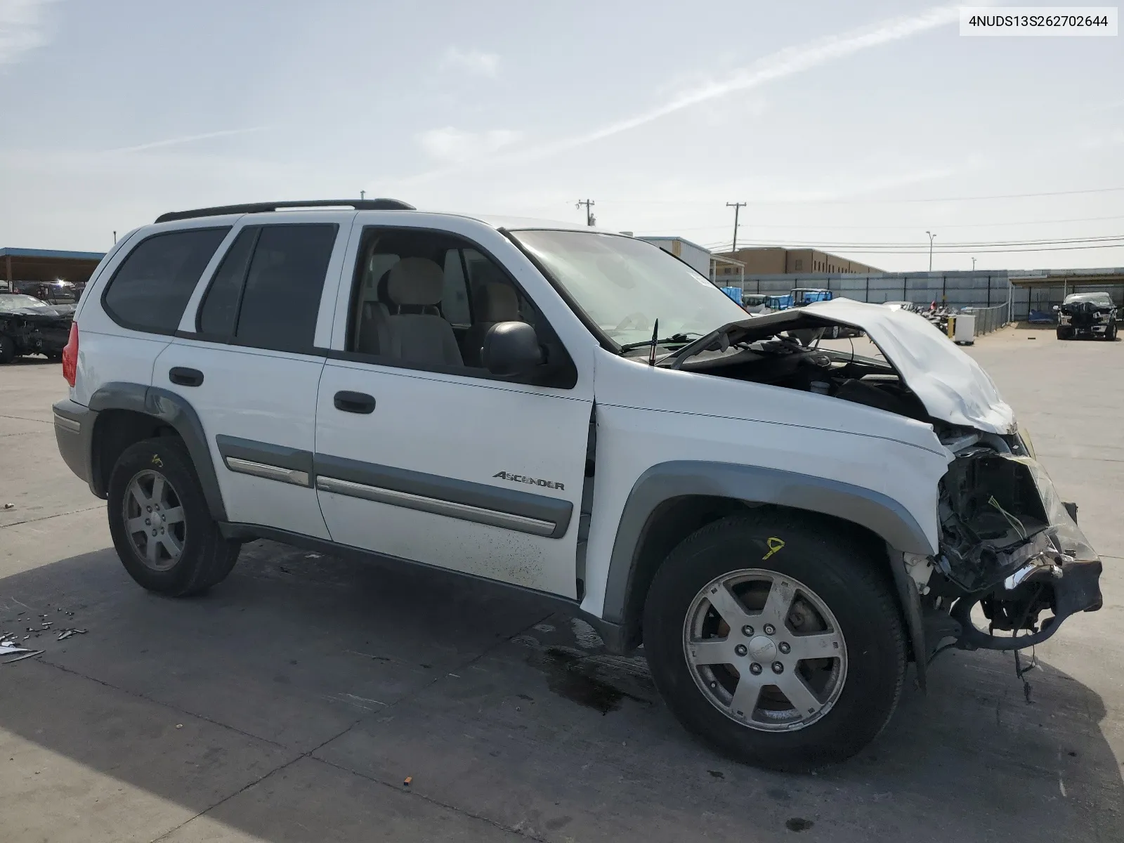 2006 Isuzu Ascender S VIN: 4NUDS13S262702644 Lot: 65747394