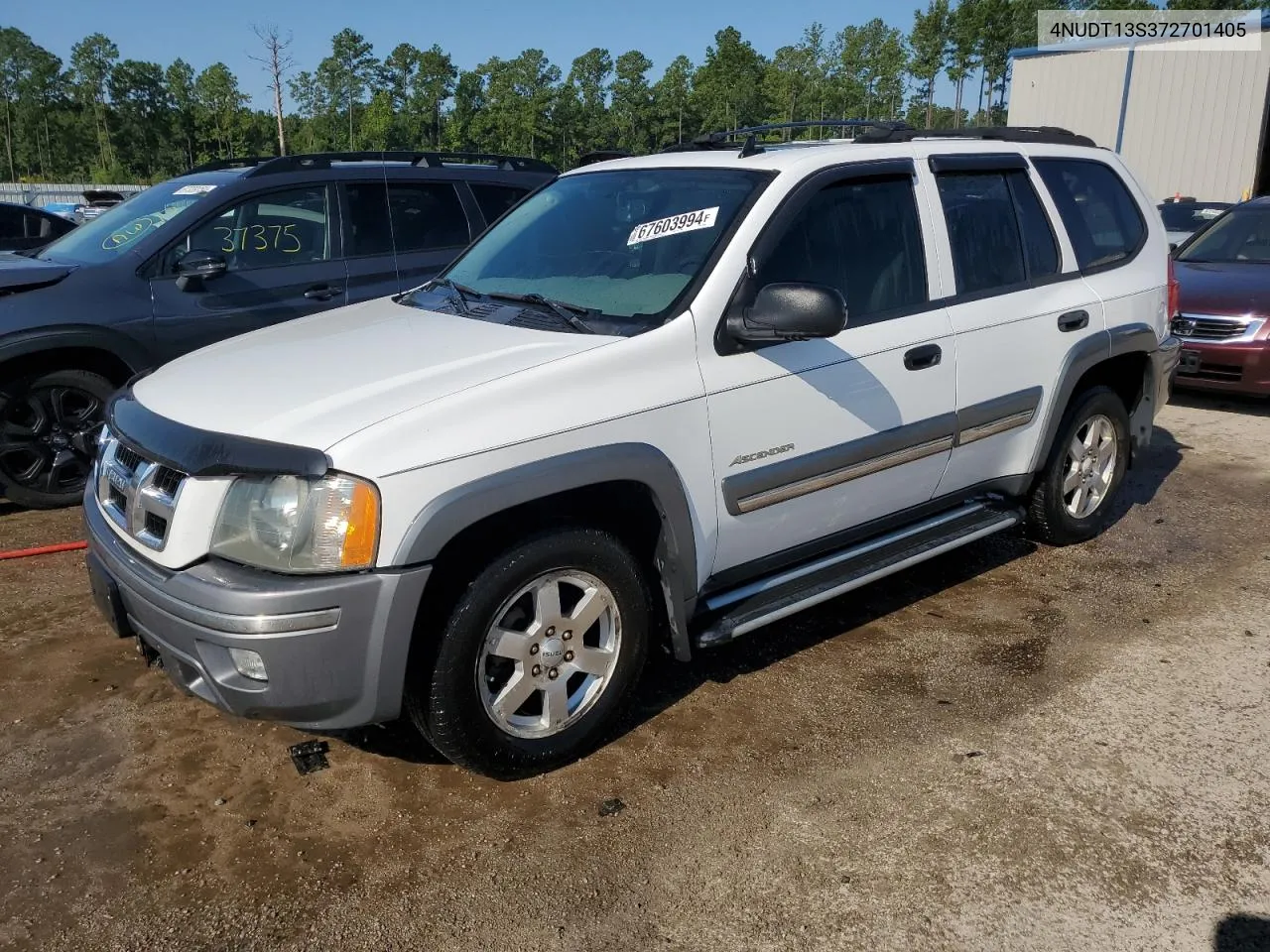 2007 Isuzu Ascender S VIN: 4NUDT13S372701405 Lot: 67603994