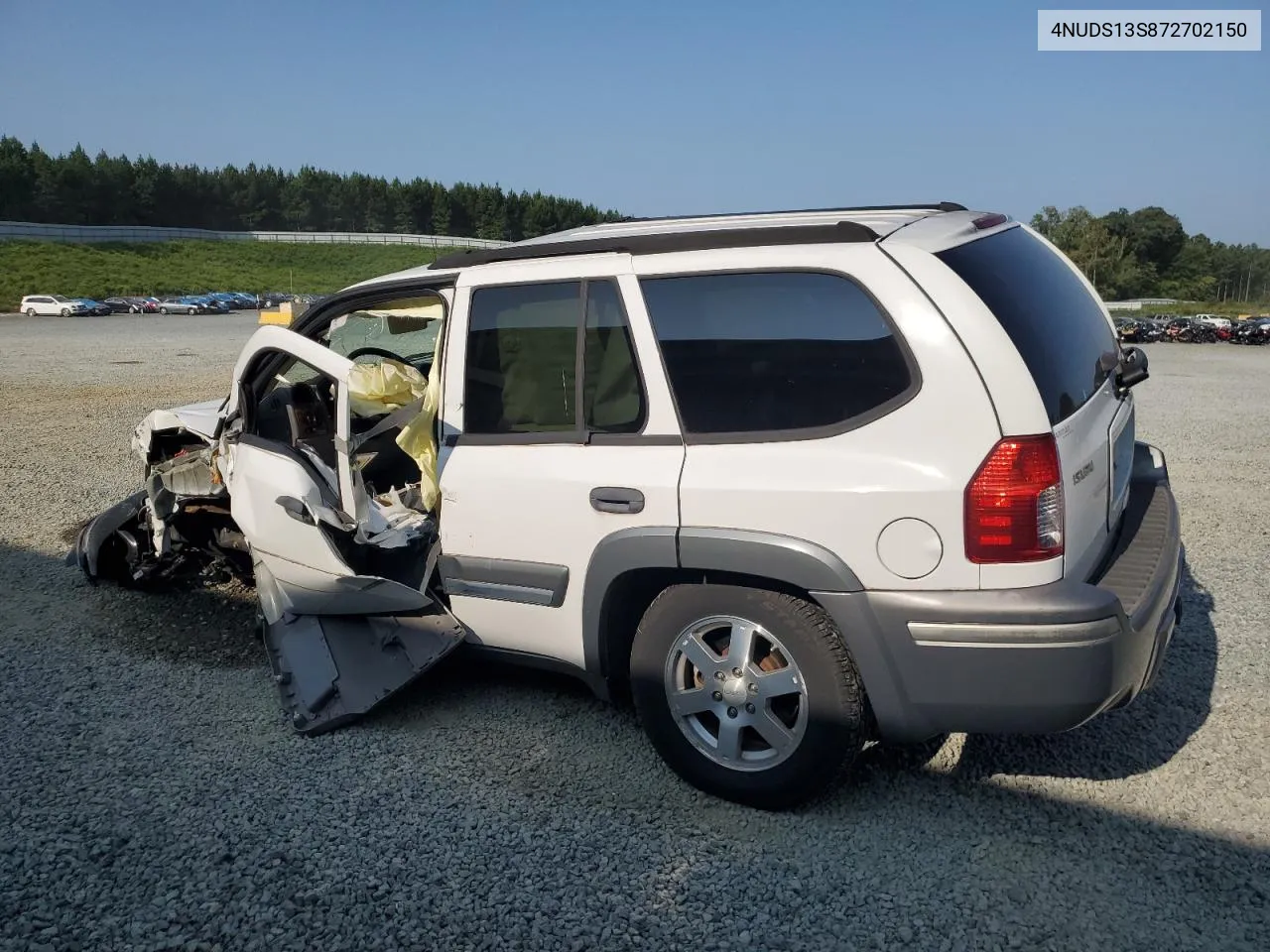 2007 Isuzu Ascender S VIN: 4NUDS13S872702150 Lot: 68990884