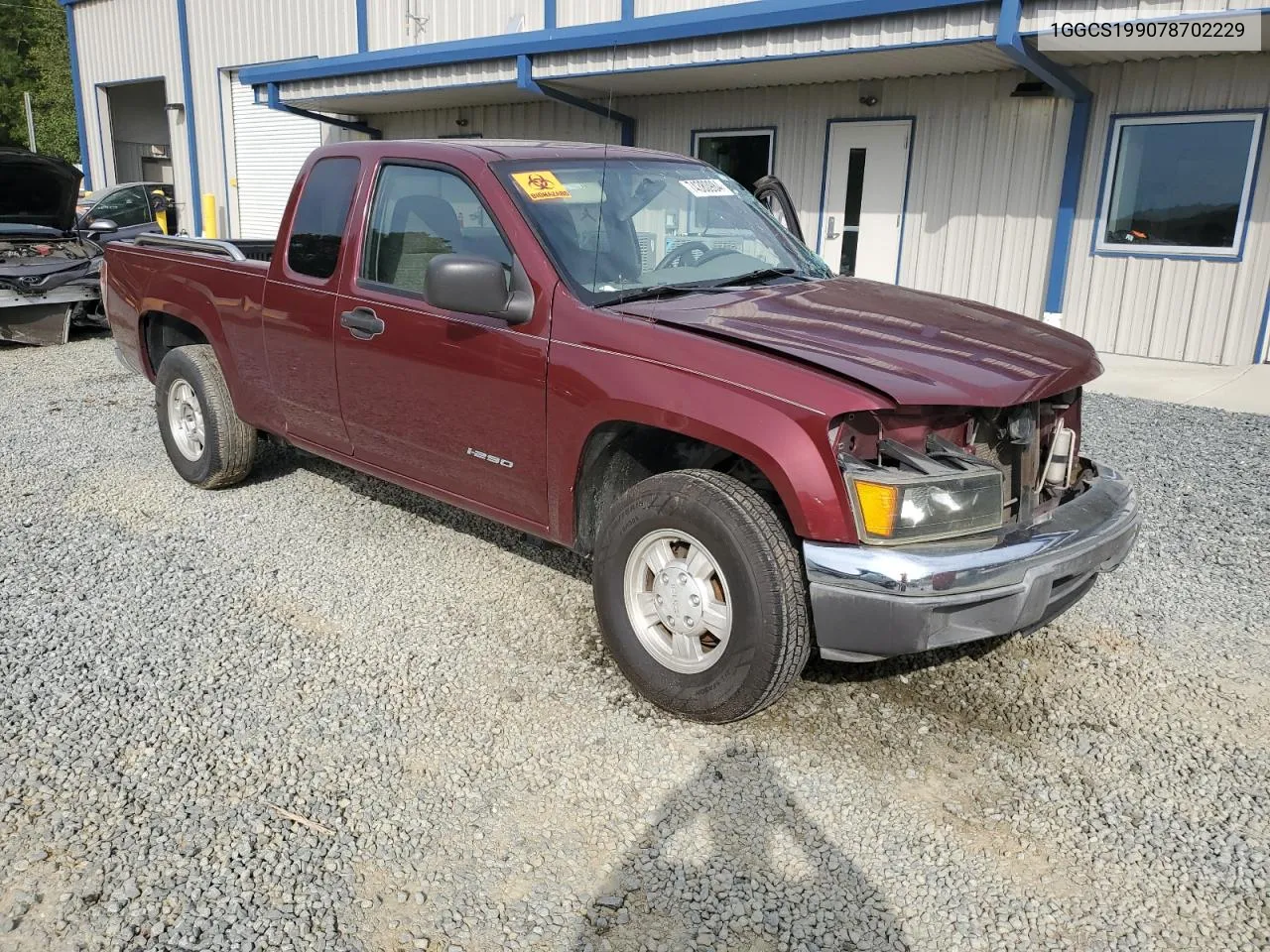 2007 Isuzu I-290 VIN: 1GGCS199078702229 Lot: 74380984