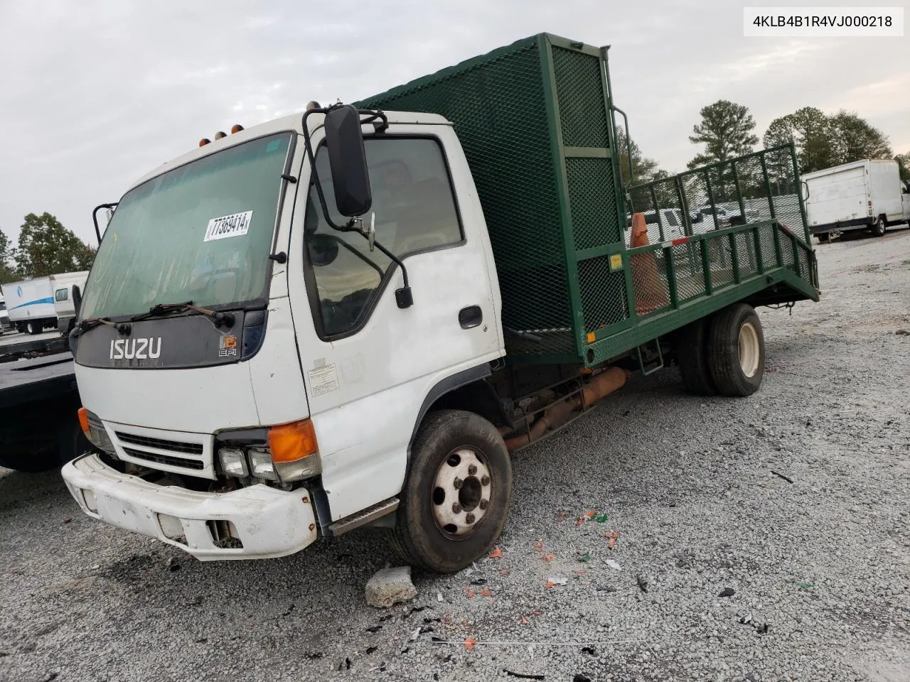 1997 Isuzu Npr VIN: 4KLB4B1R4VJ000218 Lot: 77369414