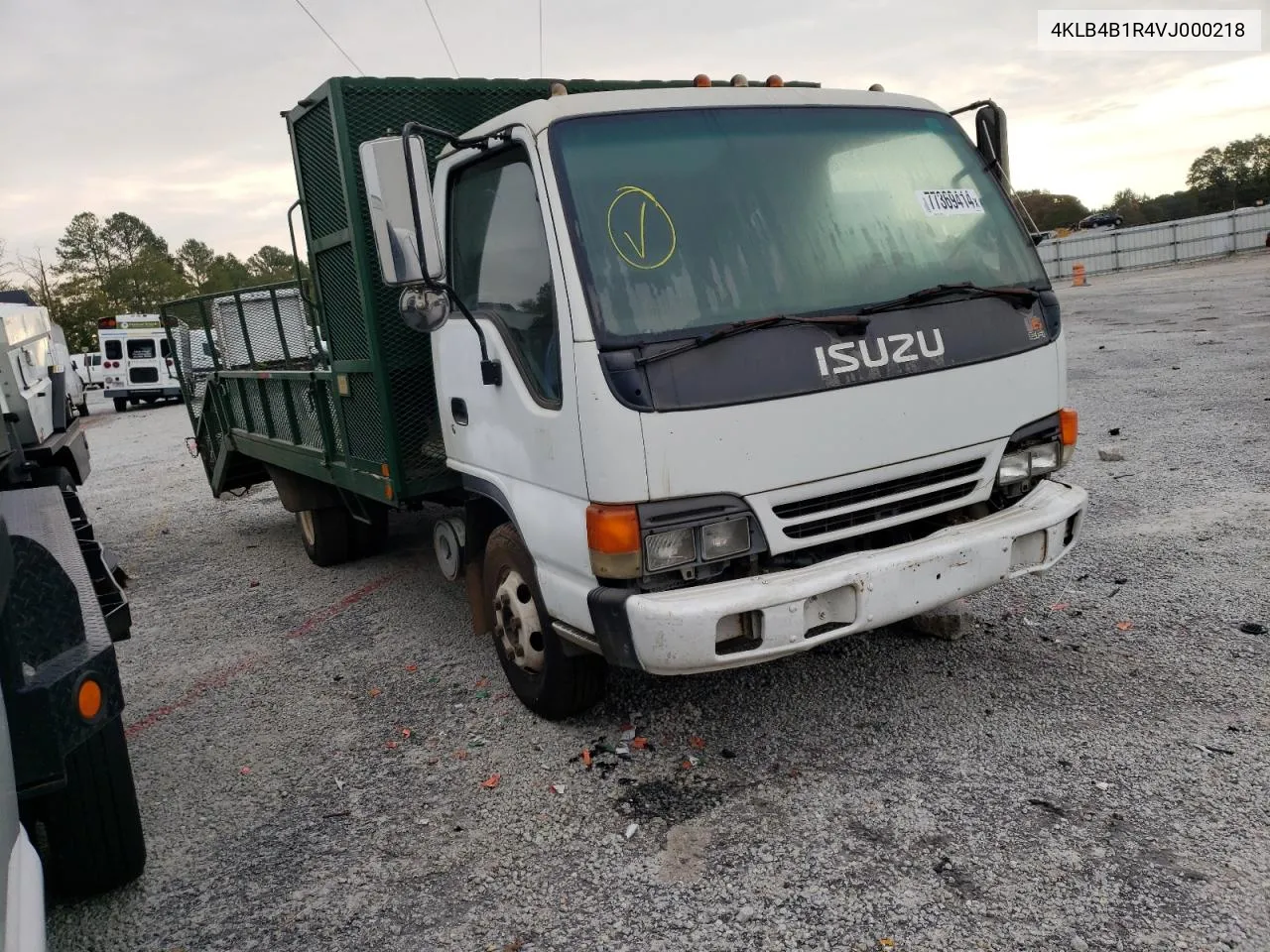 1997 Isuzu Npr VIN: 4KLB4B1R4VJ000218 Lot: 77369414