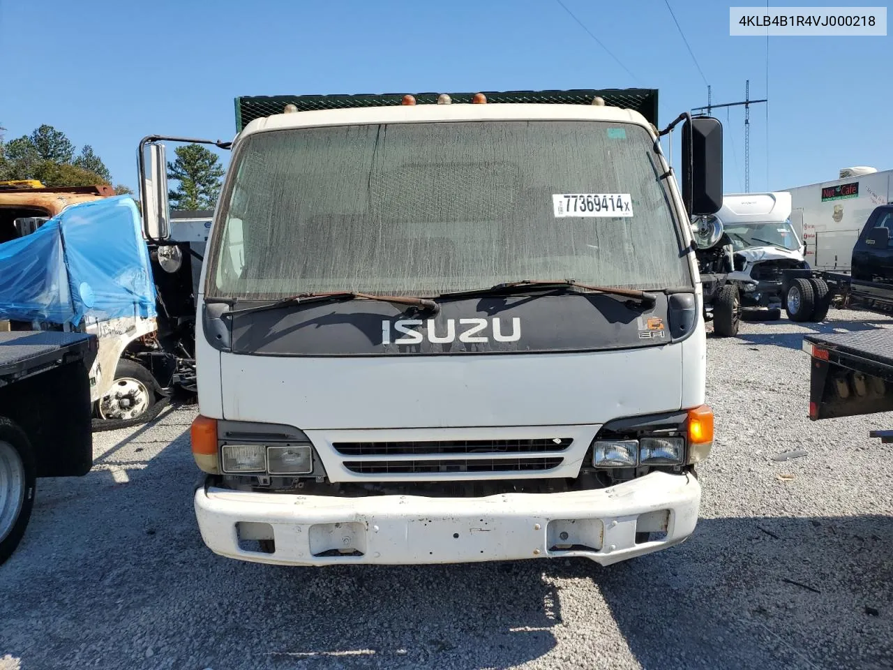 1997 Isuzu Npr VIN: 4KLB4B1R4VJ000218 Lot: 77369414