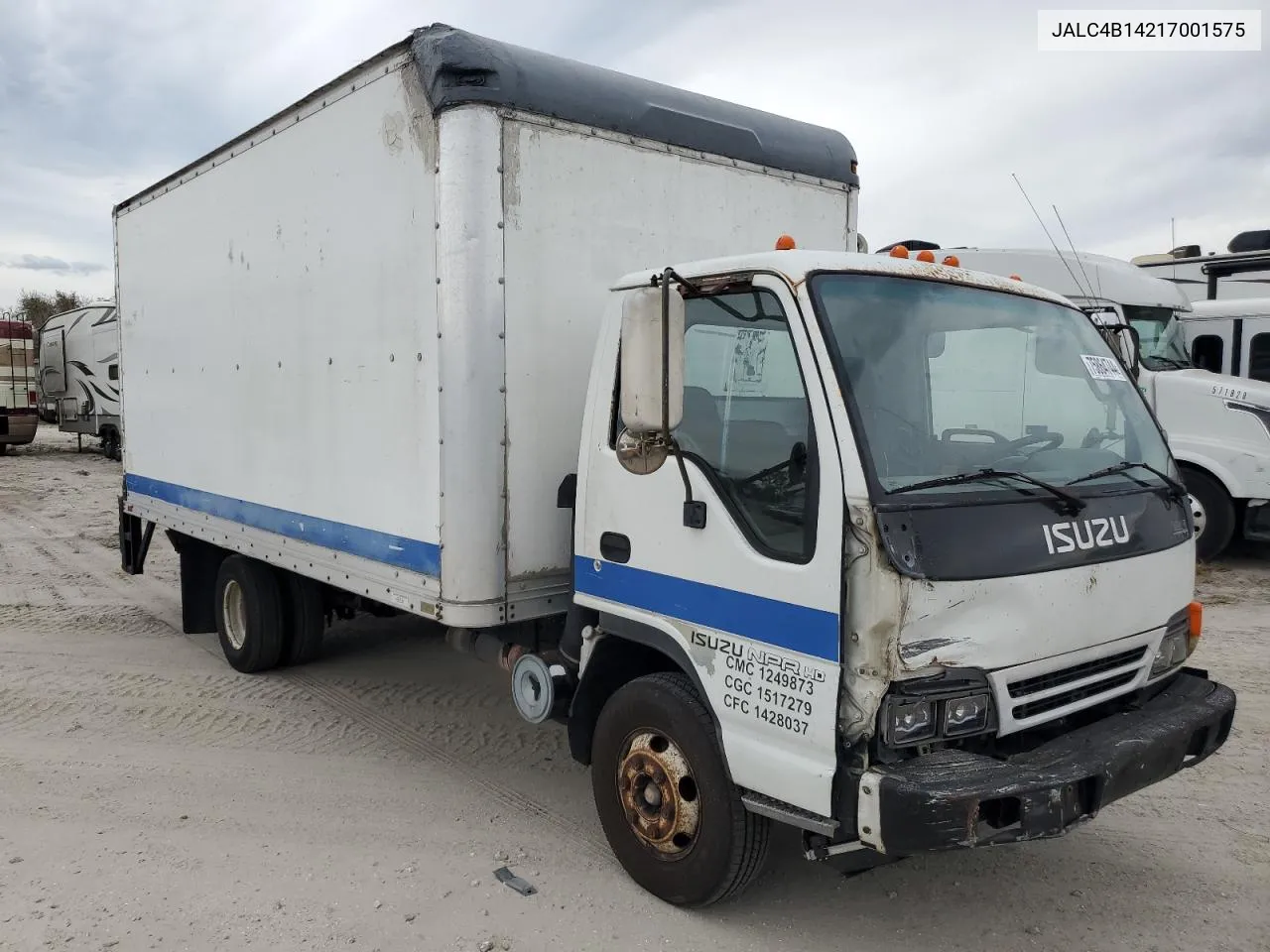 2001 Isuzu Npr VIN: JALC4B14217001575 Lot: 75864744