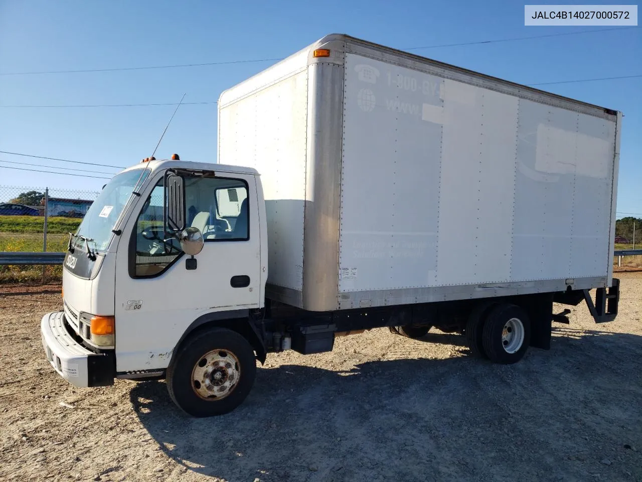 2002 Isuzu Npr VIN: JALC4B14027000572 Lot: 77044484