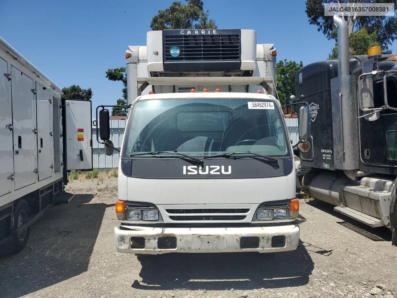 2005 Isuzu Npr VIN: JALC4B16357008381 Lot: 58462974