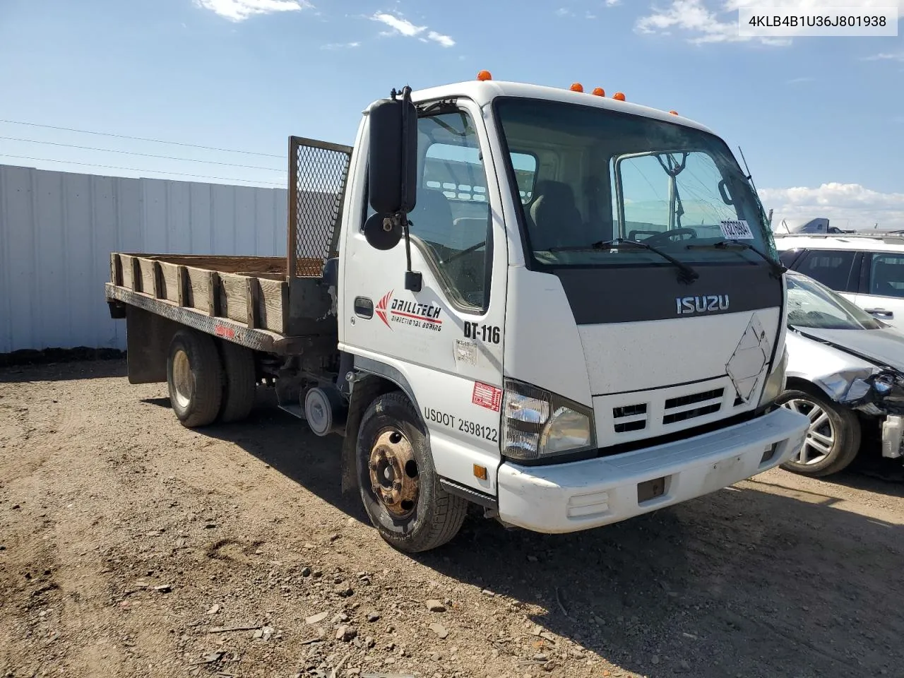 2006 Isuzu Npr VIN: 4KLB4B1U36J801938 Lot: 73276984