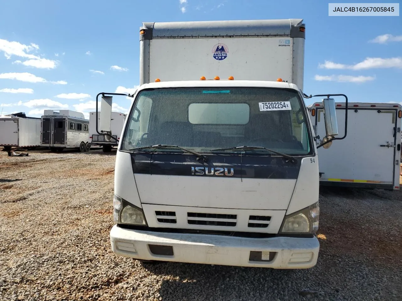 2006 Isuzu Npr VIN: JALC4B16267005845 Lot: 75202254