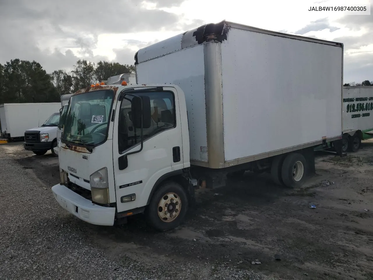 2008 Isuzu Npr VIN: JALB4W16987400305 Lot: 77428884