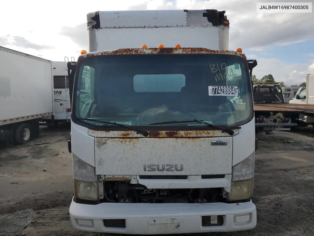 2008 Isuzu Npr VIN: JALB4W16987400305 Lot: 77428884