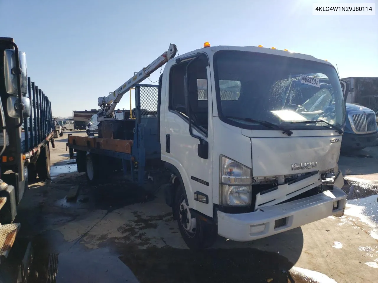 2009 Isuzu Npr VIN: 4KLC4W1N29J80114 Lot: 40882324