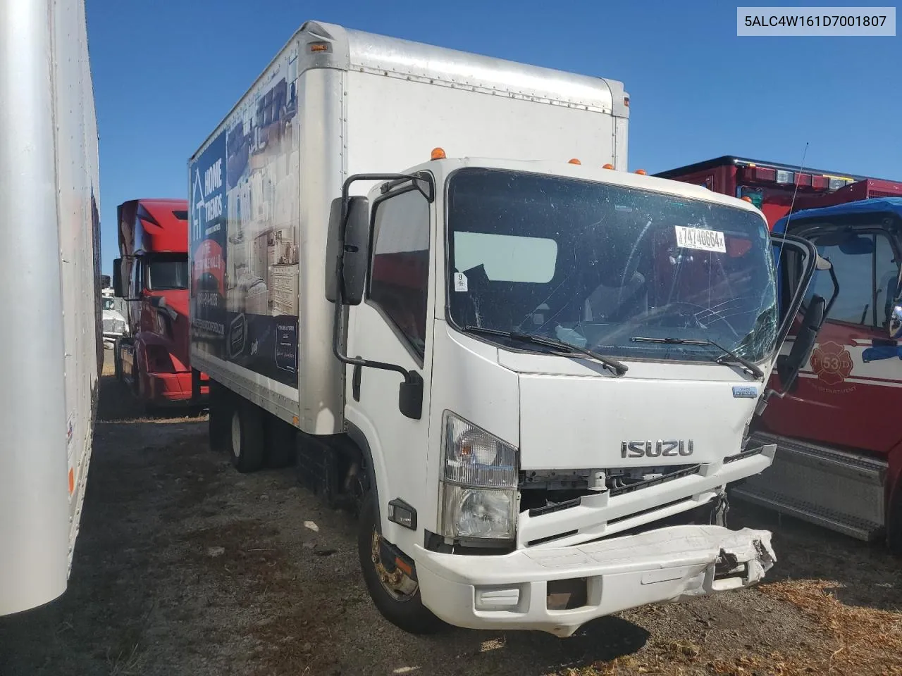 2012 Isuzu Npr VIN: 5ALC4W161D7001807 Lot: 74740664