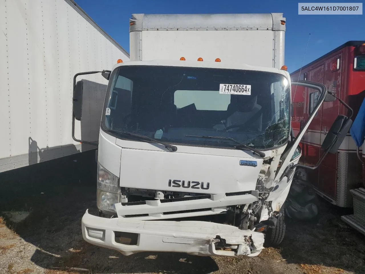 2012 Isuzu Npr VIN: 5ALC4W161D7001807 Lot: 74740664