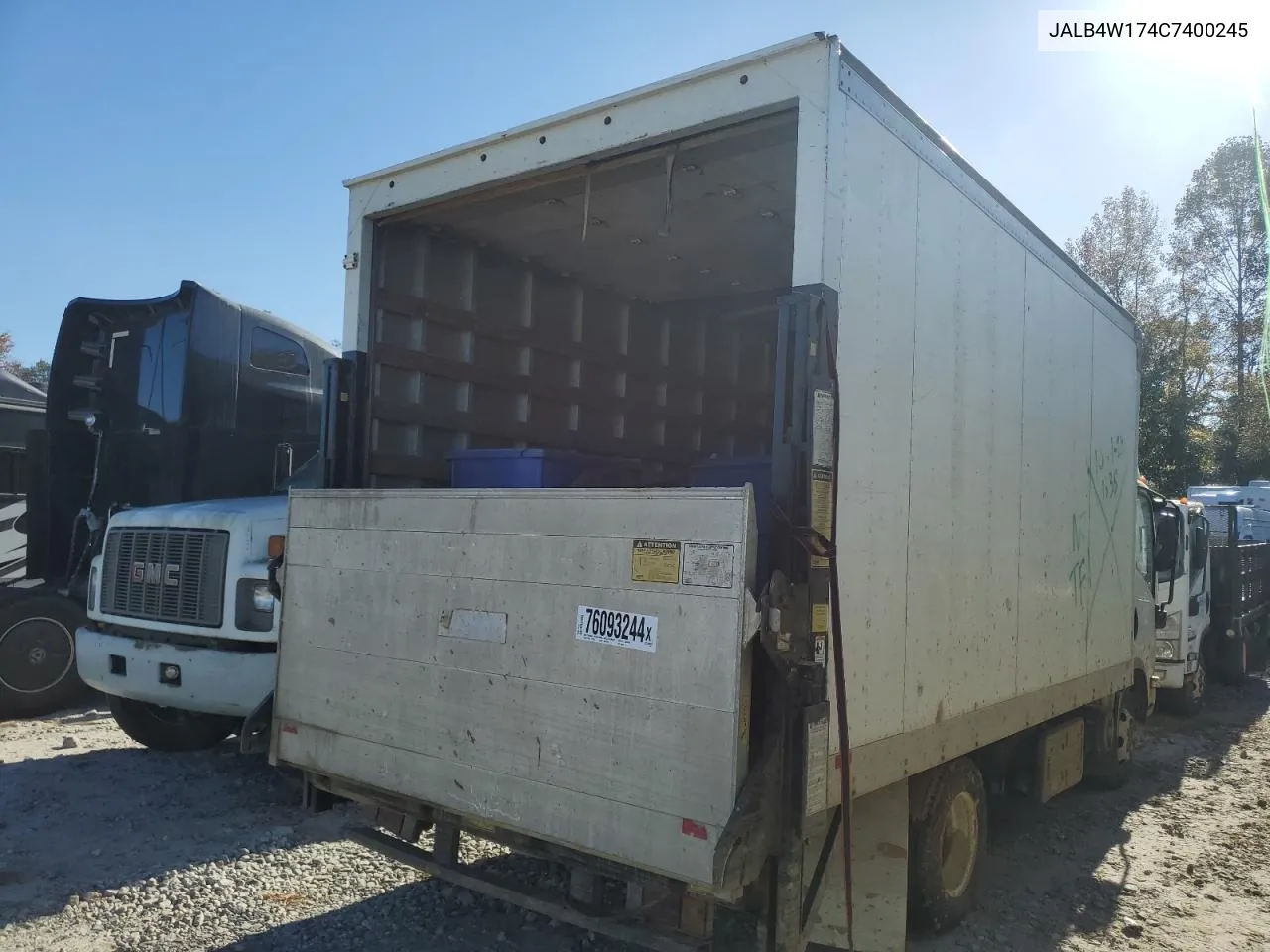 2012 Isuzu Npr VIN: JALB4W174C7400245 Lot: 76093244