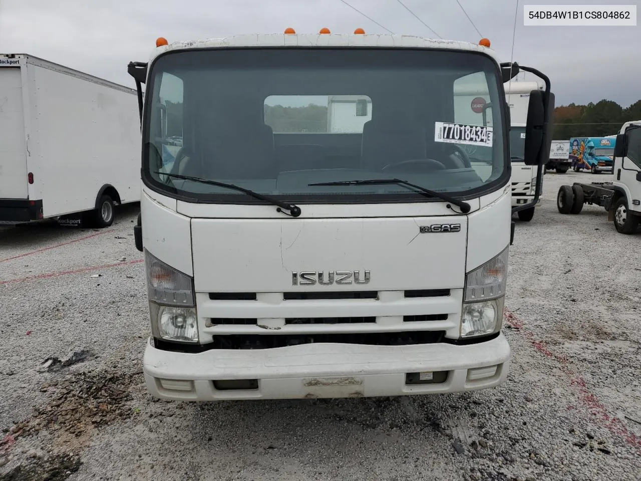 2012 Isuzu Npr VIN: 54DB4W1B1CS804862 Lot: 77018434