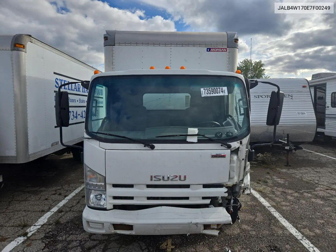 2014 Isuzu Npr VIN: JALB4W170E7F00249 Lot: 73590074