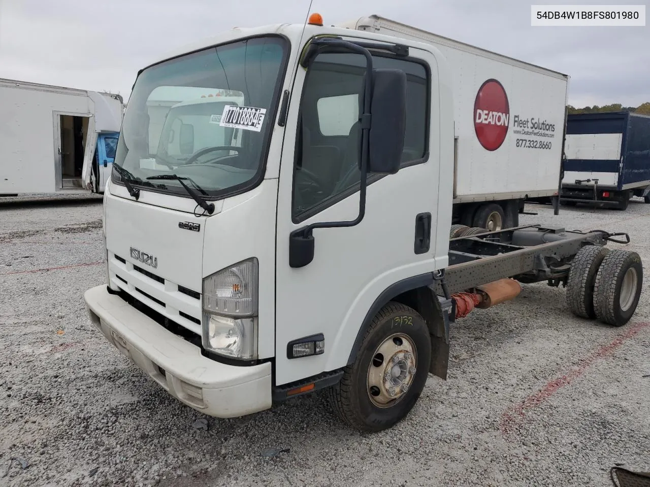 2015 Isuzu Npr VIN: 54DB4W1B8FS801980 Lot: 77018884