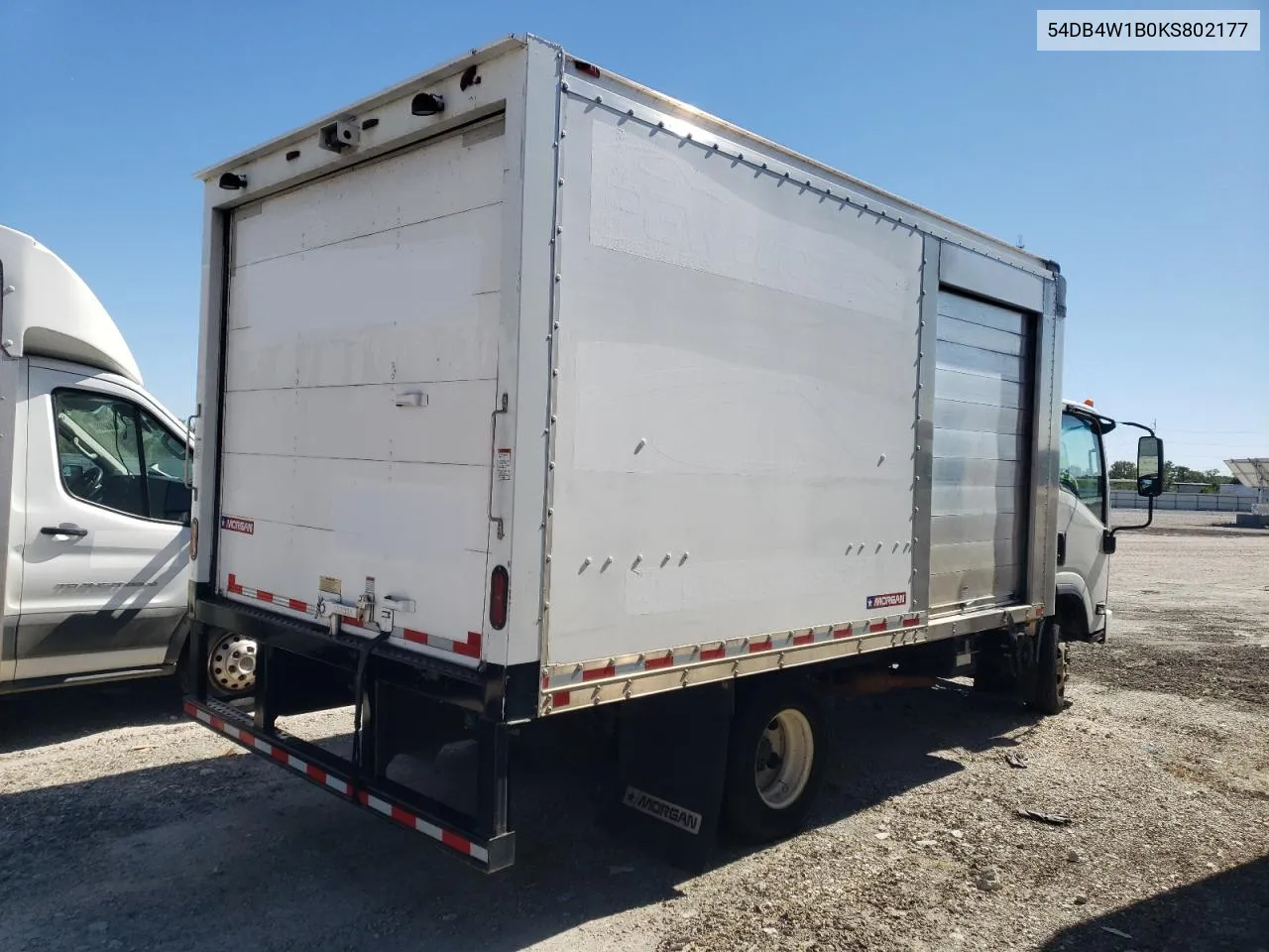 2019 Isuzu Npr VIN: 54DB4W1B0KS802177 Lot: 77916854