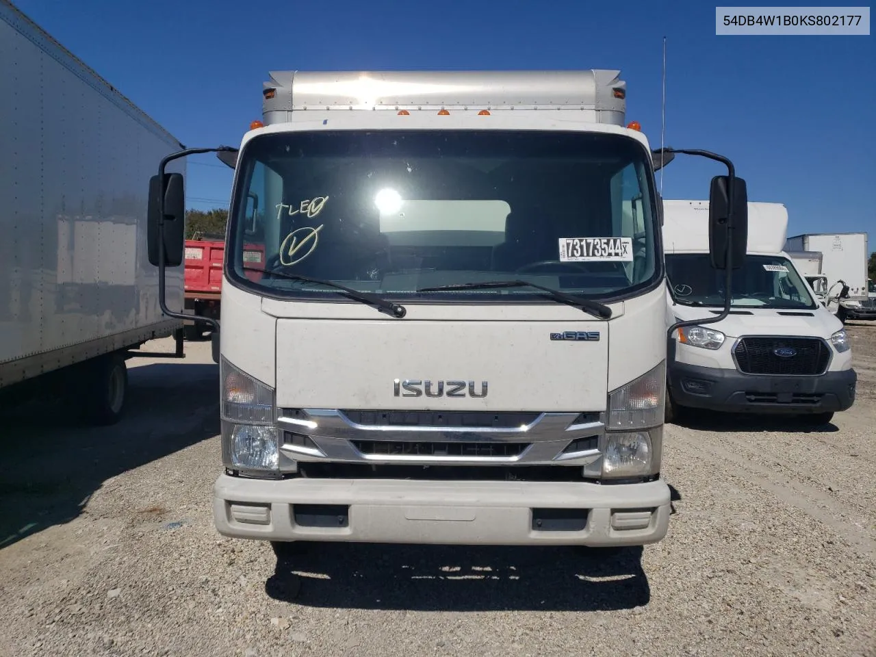 2019 Isuzu Npr VIN: 54DB4W1B0KS802177 Lot: 77916854