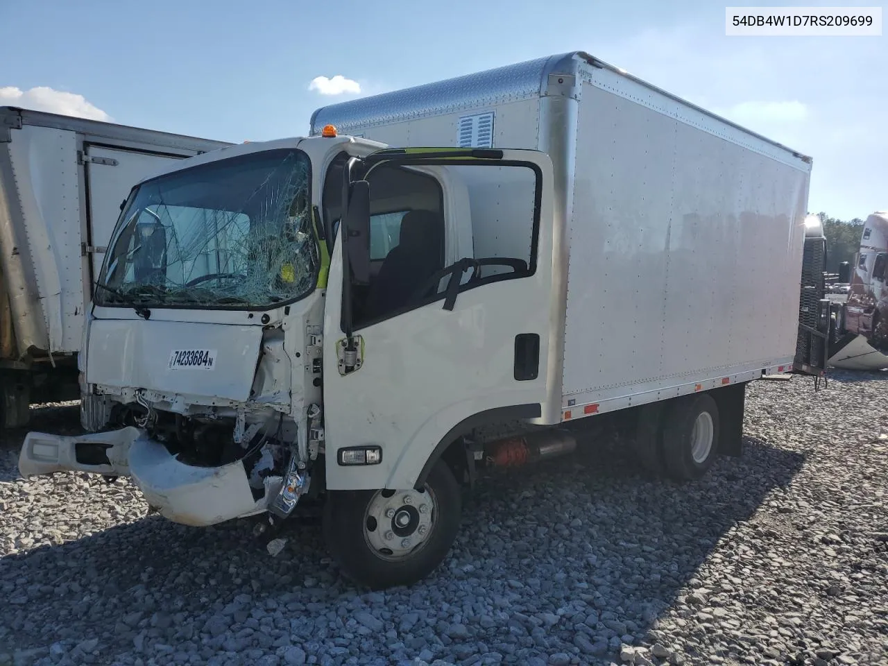 2024 Isuzu Npr VIN: 54DB4W1D7RS209699 Lot: 74233684