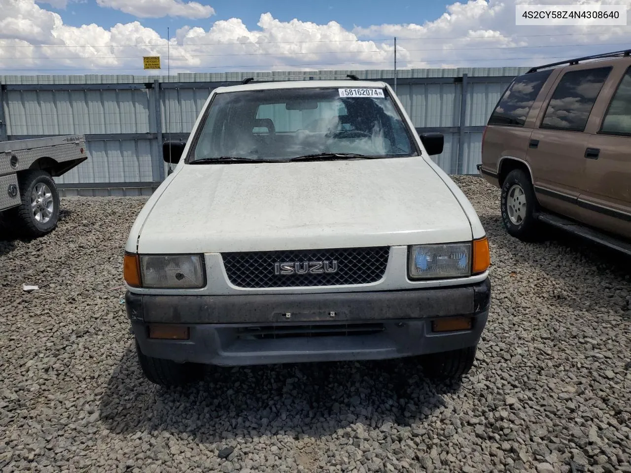 1992 Isuzu Rodeo S VIN: 4S2CY58Z4N4308640 Lot: 70823954