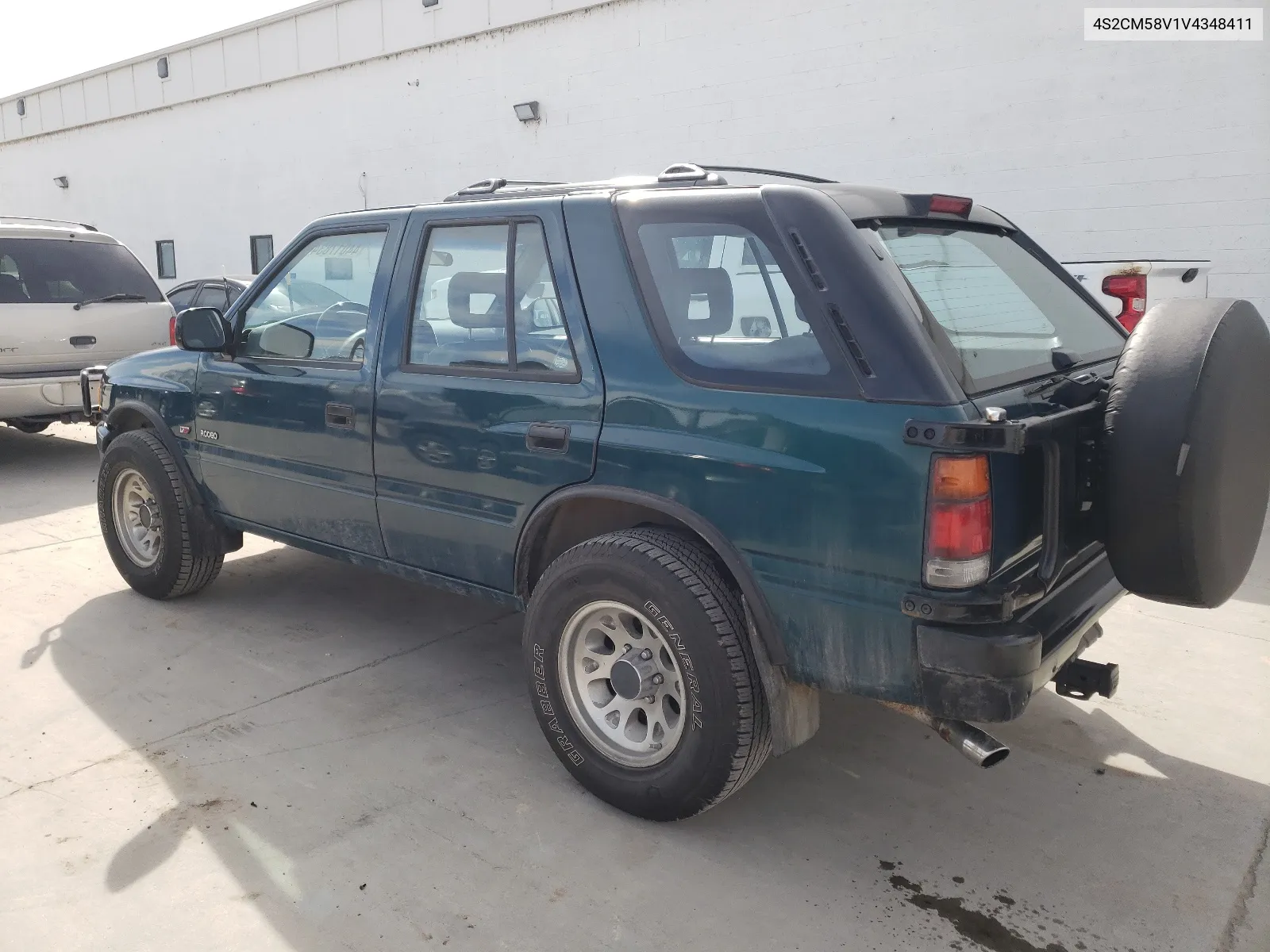 1997 Isuzu Rodeo S VIN: 4S2CM58V1V4348411 Lot: 44017834