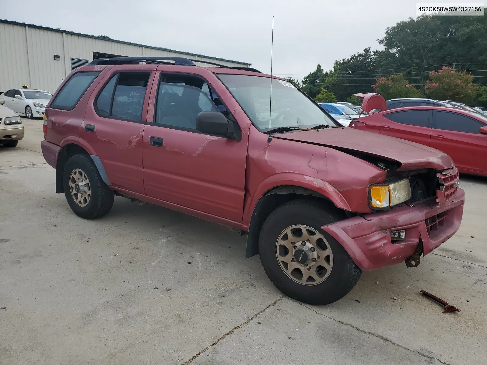 1998 Isuzu Rodeo S VIN: 4S2CK58W5W4327156 Lot: 65325654