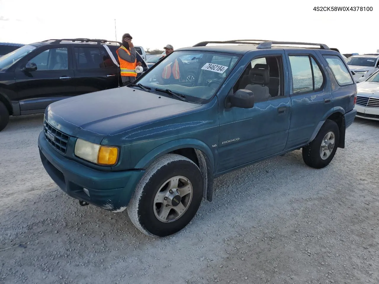 1999 Isuzu Rodeo S VIN: 4S2CK58W0X4378100 Lot: 78462184