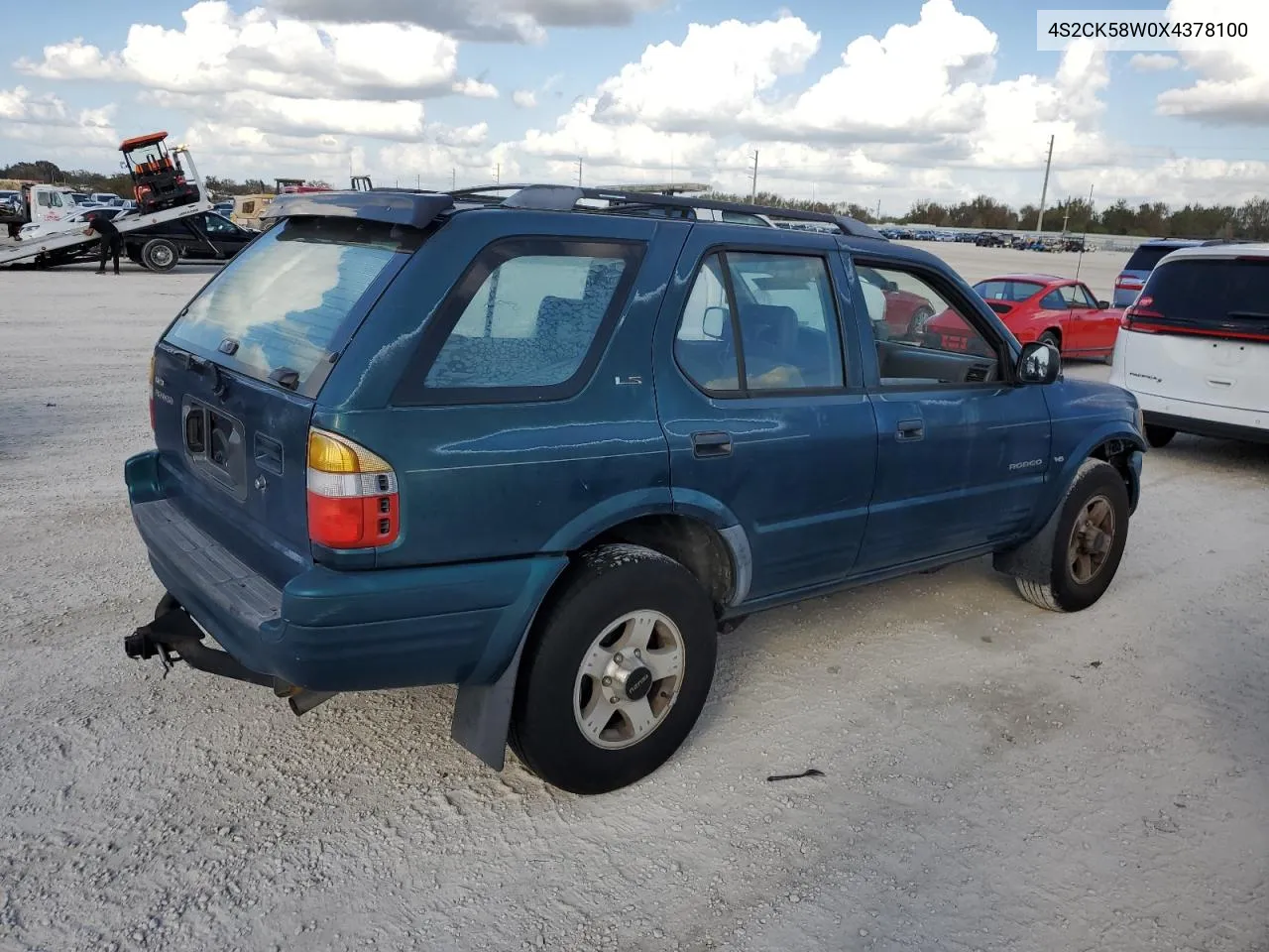 1999 Isuzu Rodeo S VIN: 4S2CK58W0X4378100 Lot: 78462184