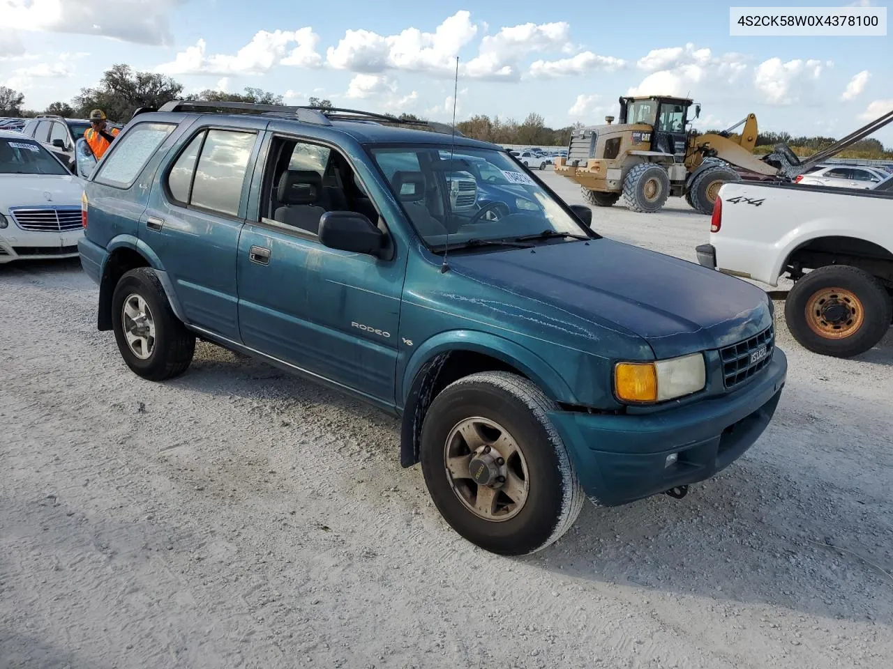 1999 Isuzu Rodeo S VIN: 4S2CK58W0X4378100 Lot: 78462184