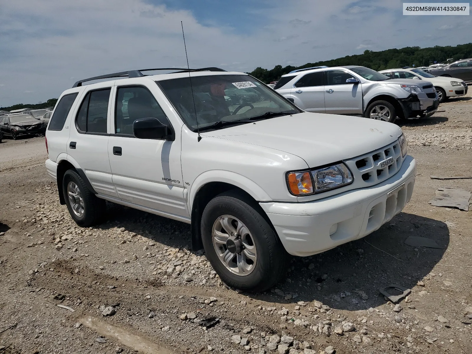 2001 Isuzu Rodeo S VIN: 4S2DM58W414330847 Lot: 64028134