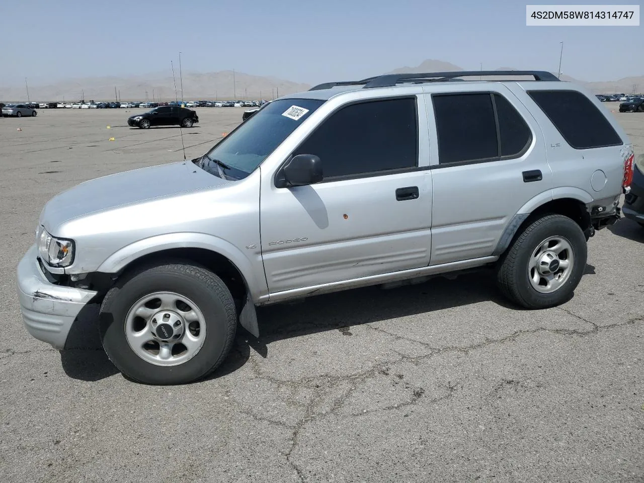 2001 Isuzu Rodeo S VIN: 4S2DM58W814314747 Lot: 71083634