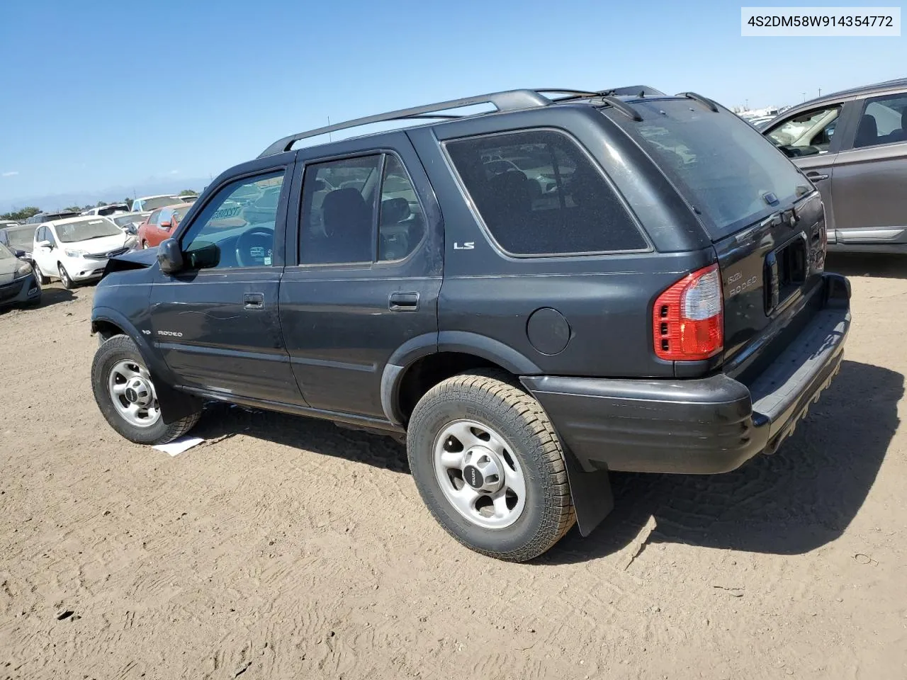 2001 Isuzu Rodeo S VIN: 4S2DM58W914354772 Lot: 72208564