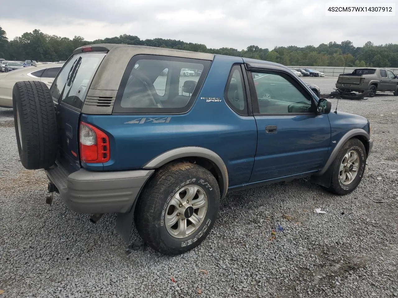 4S2CM57WX14307912 2001 Isuzu Rodeo Sport