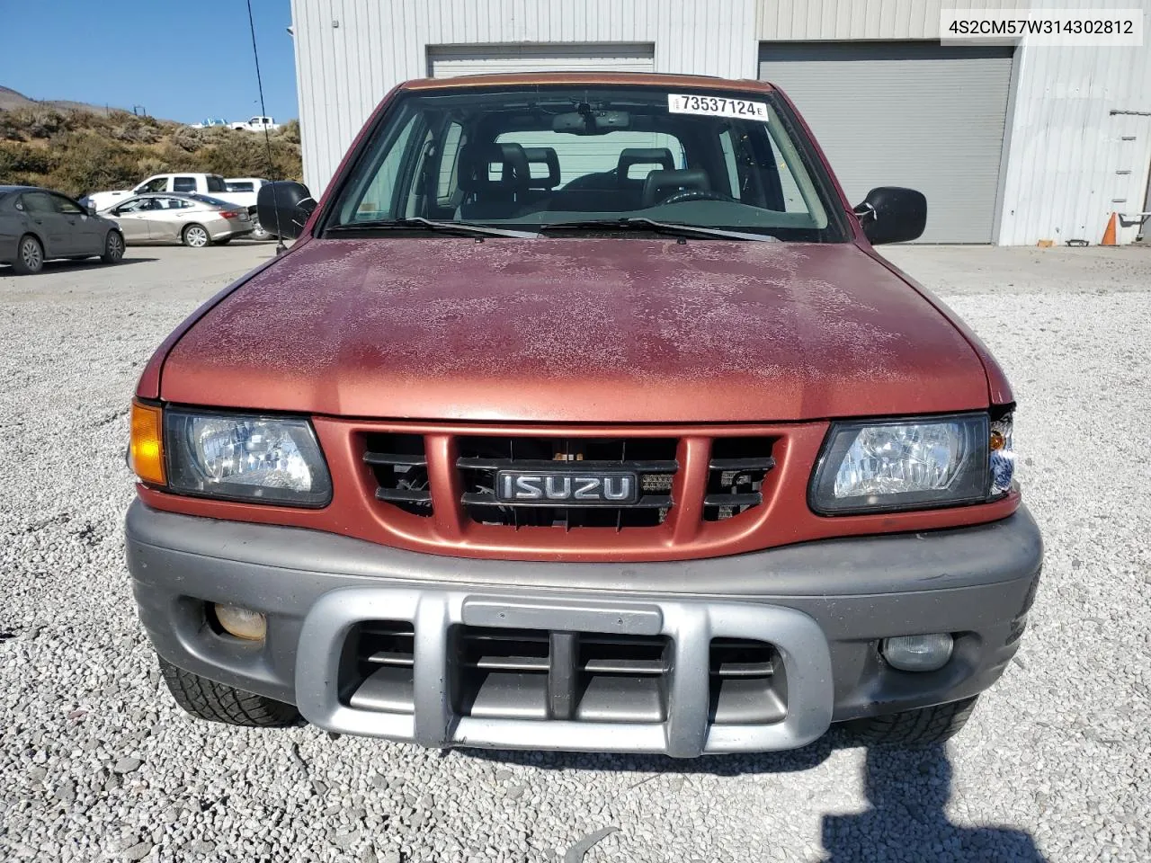 2001 Isuzu Rodeo Sport VIN: 4S2CM57W314302812 Lot: 73537124