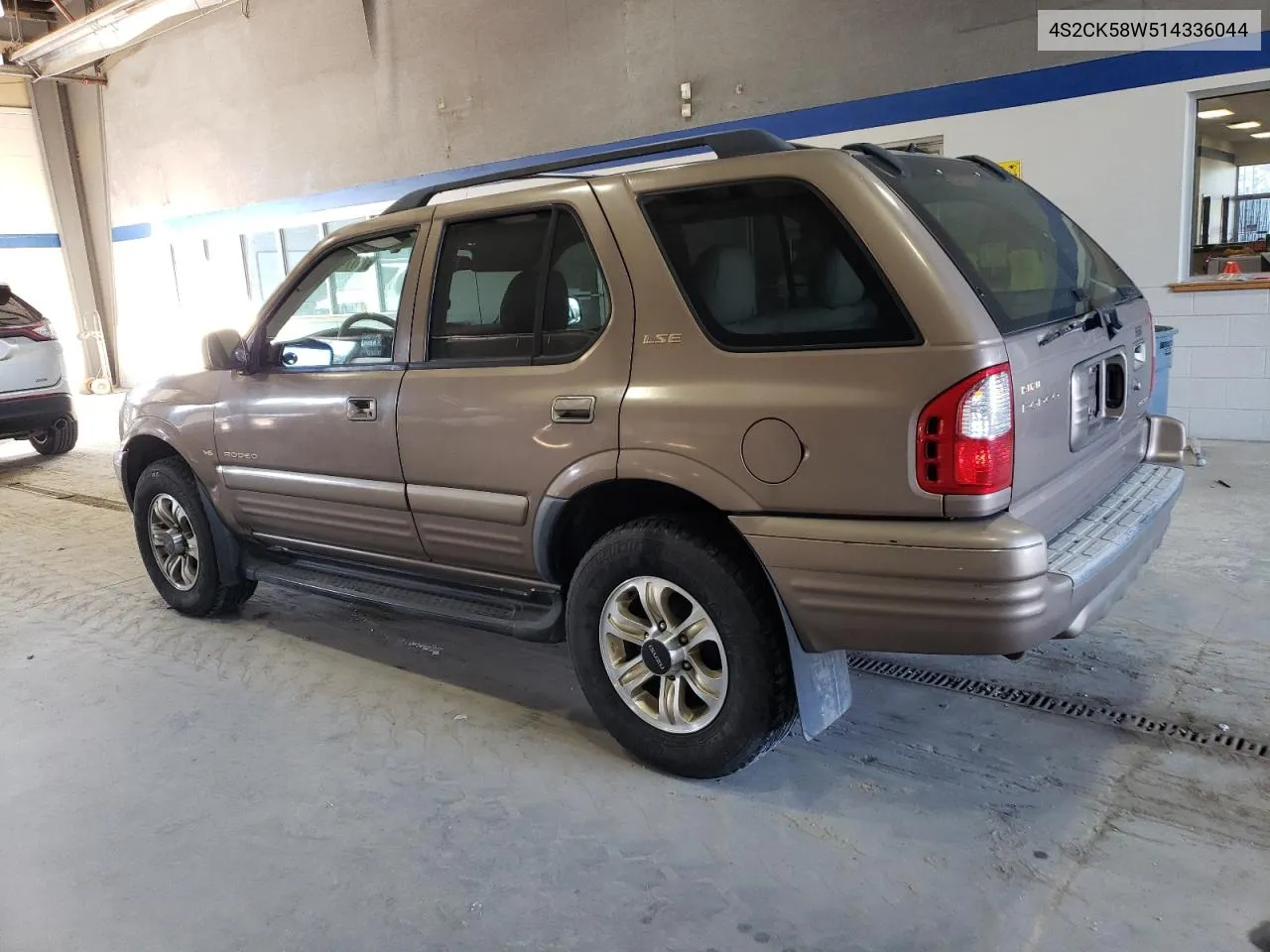 2001 Isuzu Rodeo S VIN: 4S2CK58W514336044 Lot: 75774944