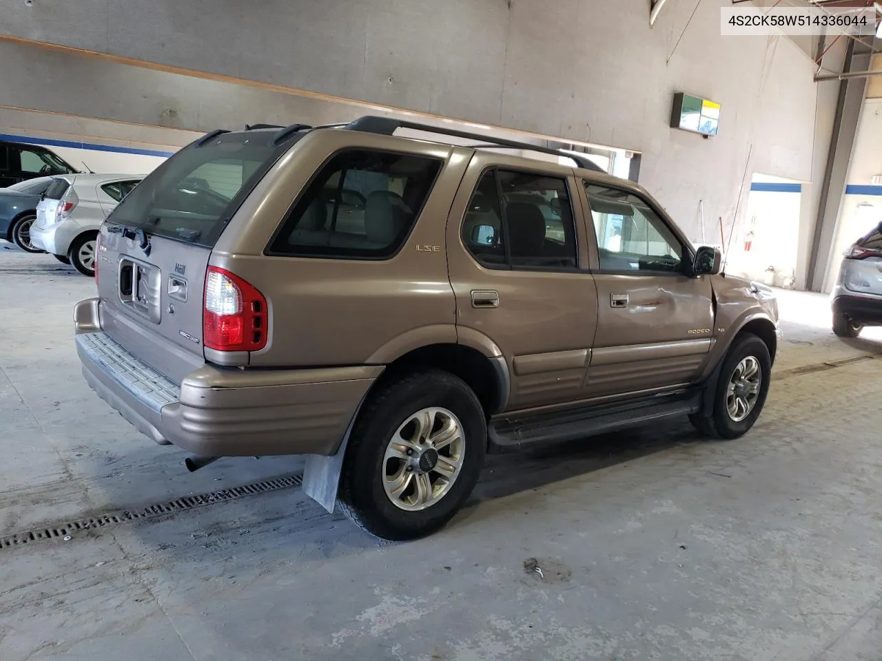 2001 Isuzu Rodeo S VIN: 4S2CK58W514336044 Lot: 75774944